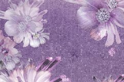 Valentines Purple Digital Paper Product Image 6
