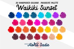 Waikiki Sunset Procreate Colour Palette Swatch Product Image 1