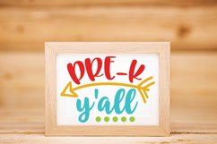 Pre K Y&#039;all SVG Cut File - Back to School SVG DXF EPS PNG Product Image 3