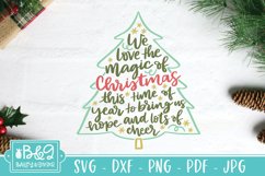 Christmas Sign SVG | Magic of Christmas SVG Product Image 2