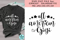 All american gigi svg, 4th of july svg Product Image 1