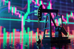 Oil Pump Jack Background Wallpaper Product Image 1