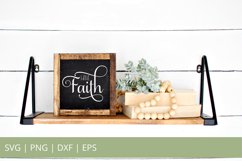 Have Faith SVG, Faith SVG, Glowforge SVG, Christian SVG Product Image 1