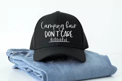 Camping SVG - Camping Hair Don't Care SVG Product Image 1