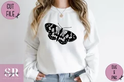 Butterfly t-shirt design| Vinyl butterfly SVG Product Image 1
