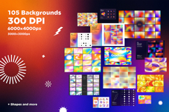 105 Gradient Backgrounds Bundle Product Image 2