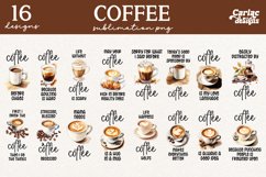 Kitchen Towel Sublimation, Coffee Kitchen Towel Sublimation Product Image 2