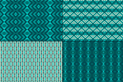 Blue Southwestern Seamless Patterns Product Image 2