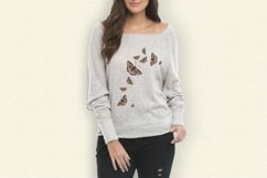 Butterflies of different sizes drawn Product Image 2