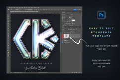 Holographic Text Logo Effects Bundle Product Image 2