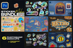 Sticker Mockups Bundle Product Image 2