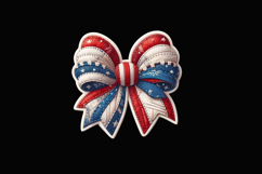 USA. Bow. 4th of July. Sublimation design PNG Product Image 3