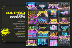 Liquid Melted Text Effects Bundle Product Image 2