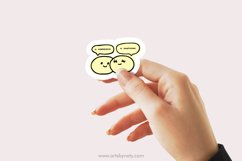 Cute lovely emoji set SVG illustration. Product Image 2