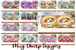 120 Duck Goose Mug Wrap PNG Bundle | 11oz 15oz Sublimation Product Image 8