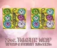 3D Puff Tumbler Wrap 20oz, Mama Tumbler Wrap, Mother's Day Product Image 2