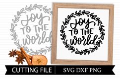 Joy To The World - Christmas SVG Design Product Image 1