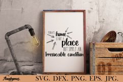 Home - Perhaps Home Is Not A Place But Simple Product Image 1