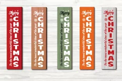 Christmas Porch Sign SVG PNG EPS DXF Merry Christmas SVG Product Image 5