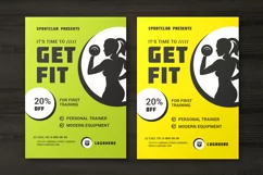 Fitness & Gym Sports Flyer Template Product Image 1