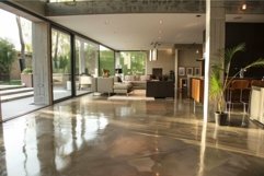 Spacious modern open plan home with polished concrete floor Product Image 1