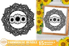 Farmhouse Bundle Mandala, Mandala Bundle, Farmhouse Svg Png Product Image 8