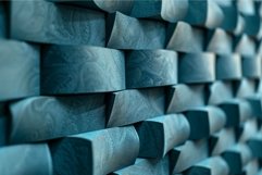 Acoustic foam panel creating a repetitive pattern for soundp Product Image 1
