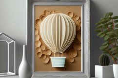 Wooden Frame Smart Mockup PSD &amp; JPG Template Graphic Product Image 3