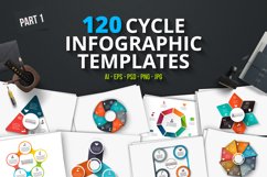 120 cycle infographics (part 1) Product Image 1