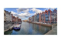 panorama View of the old city Poland Gdansk Product Image 1