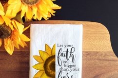 Let Faith Be Bigger than Fear printable sublimation design Product Image 2