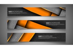 Set banner background for your design. vector graphic design Product Image 1