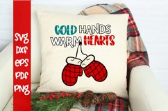 Cold Hands Warm Hearts Christmas SVG Product Image 1