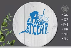 Lake St Clair SVG cut file Product Image 1