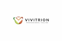 V Letter 3D Logo Product Image 2