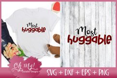 Most Huggable - SVG DXF EPS PNG Cutting File Product Image 1