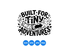 Hand Drawn Tiny Adventure Mouse Illustration Design Product Image 1