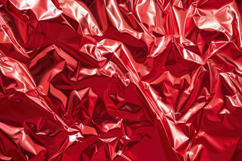 Crumbled Red Plastic Background Wallpaper Product Image 1