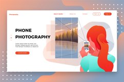 Photography Phone-Banner &amp; Landing Page Product Image 1