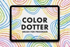 Color Dotter Procreate Brush Product Image 1