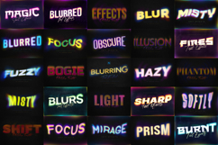 Gradient Blur Text Effects Bundle Product Image 3