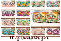 120 Duck Goose Mug Wrap PNG Bundle | 11oz 15oz Sublimation Product Image 9