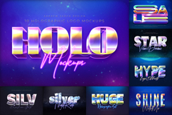 Holographic Text Logo Effects Bundle Product Image 3