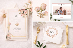 Love is Blooming Romantic Floral PNG Bundle Product Image 4