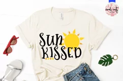 Sun kissed - Summer SVG EPS DXF PNG Cut File Product Image 2