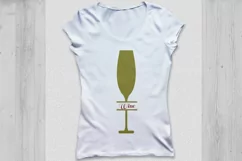 Wine glass svg, Wine svg Wine glass monogram svg, bottle. Product Image 3