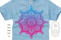 Mandala SVG - Mandala Drawing SVG, Mandala DXF EPS PNG SVG Product Image 2