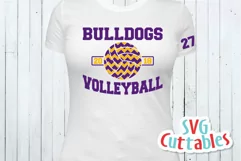 Volleyball SVG | Volleyball Template 0011 | Shirt Design Product Image 4