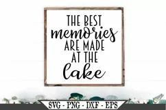 The Best Memories Are Made At The Lake SVG Product Image 1