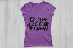 The Boo Crew Svg, Halloween Svg, Spooky Svg, Ghost Svg. Product Image 2